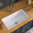 Fireclay Drop-in Kitchen Sink Undermount Farmhouse Sink Single Bowl  Farm Sink in White with Accessory Kits-93005990