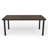 Martha Stewart 71" Outdoor Rattan Wicker Patio Table with Engineered Wood Top-109713863
