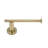 Venezia 4 Piece Wall Mounted Bathroom Hardware Set with 24" Towel Bar-32735884