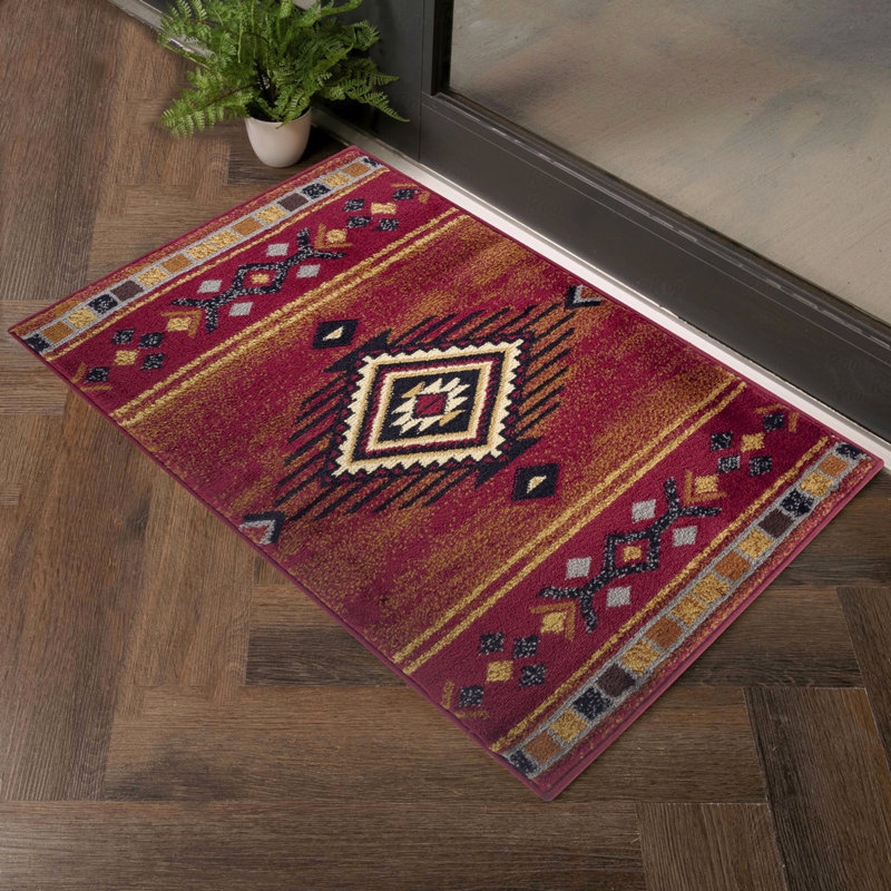7'10" X 10'3" Southwest Area Rug