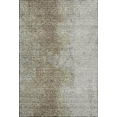 Premium Machine Washable Bucz AMF1741 Modern Rug