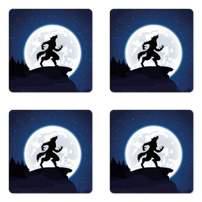 Square 4 Piece Coaster Set