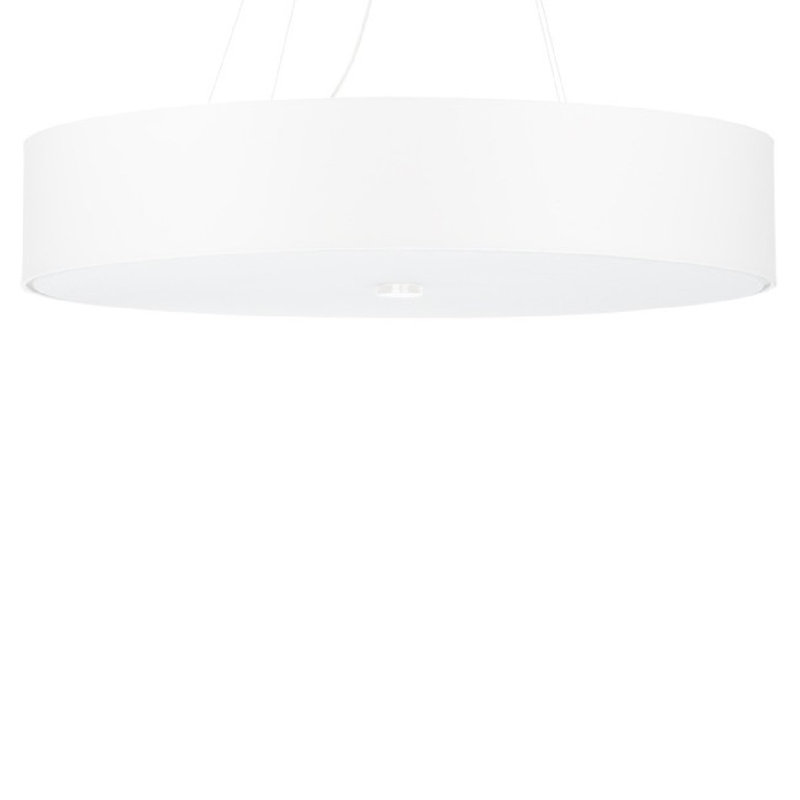 Klingelhofer 1 - Light Single Chandelier, White, 105cm H x 70cm W x 70cm D