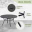 Ensemble repas pour 8 personnes avec chaises en rotin-1982500451