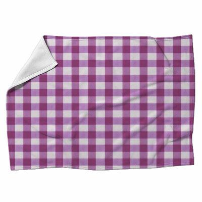 Machine Printed Throw Blanket