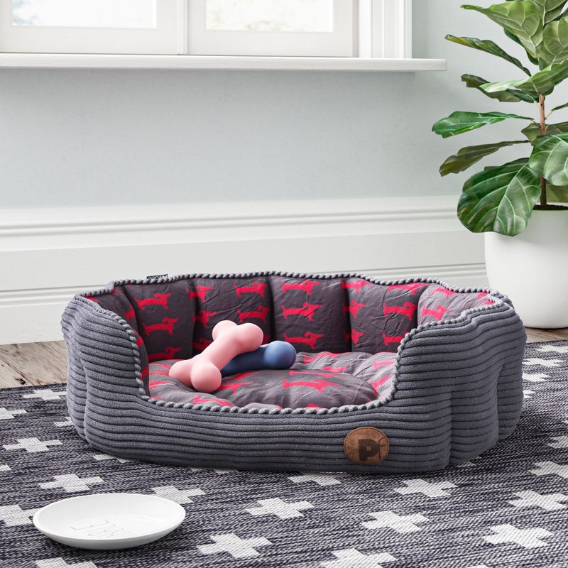 Deli Pet Bed, 60cm W x 52cm D x 22cm H