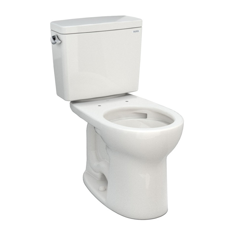 1.28 GPF (Water Efficient) Round Two-Piece Toilet (Seat Not Included), Sedona Beige