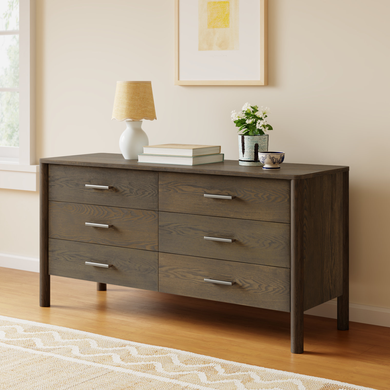 Tessa - Modern Wenge Dresser