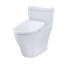 Aimes® 1.28 GPF Auto Flush Elongated Floor Mounted S7A One-Piece Toilet (Seat Included)