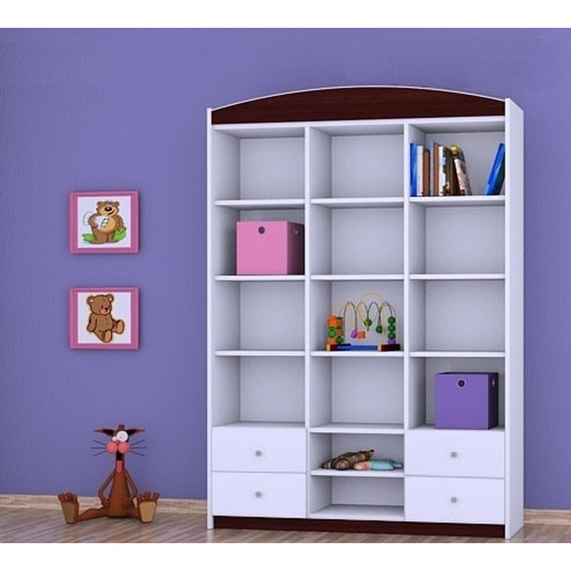 Reina 183cm H X 132cm W Kids Cube, Wenge