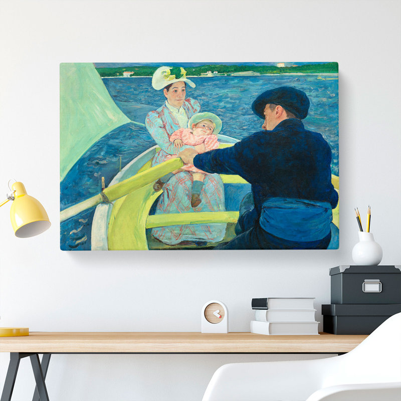 The Boating Party by Mary Cassatt - Wrapped Canvas, 50cm H x 76cm W x 3cm D