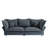 90.55" Modern Sofa Comfy Upholstered Sofa Cloud Couch Convertible Deep Seat Chaise Longue-1808716256