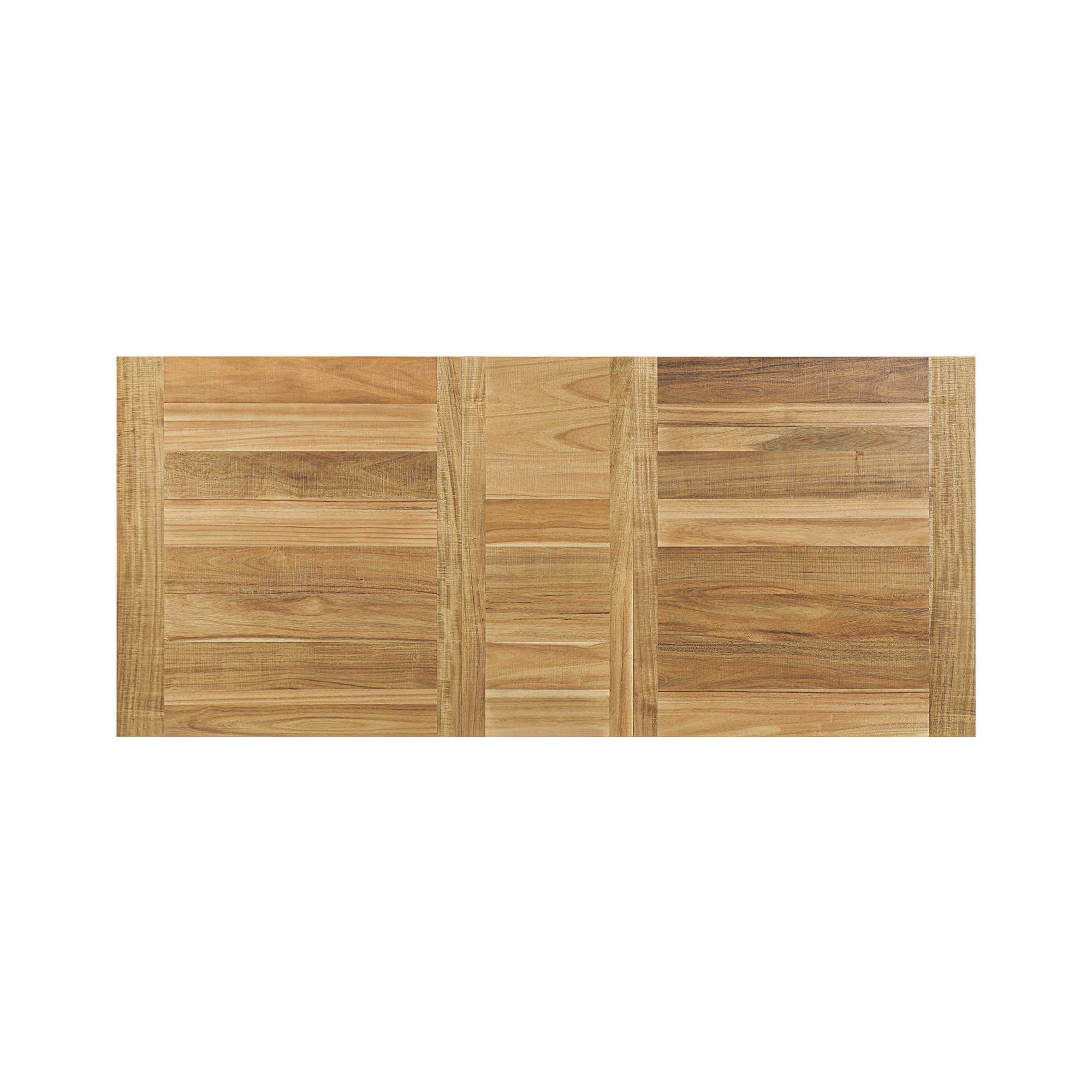 Solid Wood Extendable Dining Table, Natural Wood