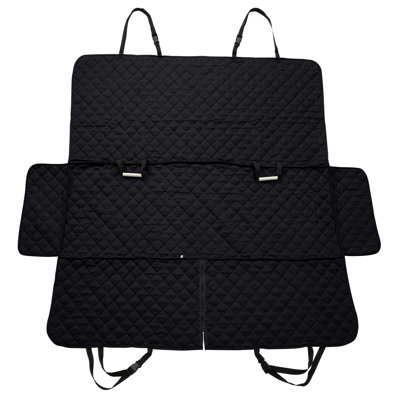 Pounce + Fetch Pet Car Seat Cover In Black