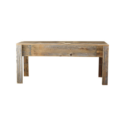 Arlein Solid Wood Top Single Coffee Table