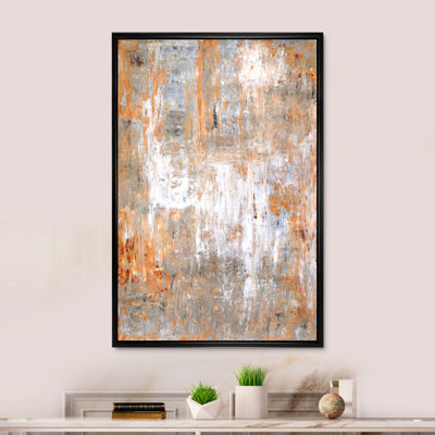 Art moderne gris et bleu II 2FL47730