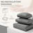5'' Outdoor Cushions and Replacement Patio Cushions 25.5''W X 25.5''D Outdoor Furniture Cushions Set for 6 Seats-655351790