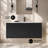 Cascade 48" Wall-Mounted Bathroom Vanity In Black With Sink Top-2036315488-2036315292-2036315295