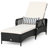 Outdoor Metal Chaise Lounge , Cushion Included-112290068-123185678