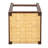 Mango Wood Barstool With Rope Weaved Seat