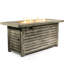 Table de foyer au propane avec allumage facile et surface de chauffage de 14 po de haut beige incluse