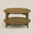 Timber Mid-Century Solid Wood 3 Pieces Living Room Set