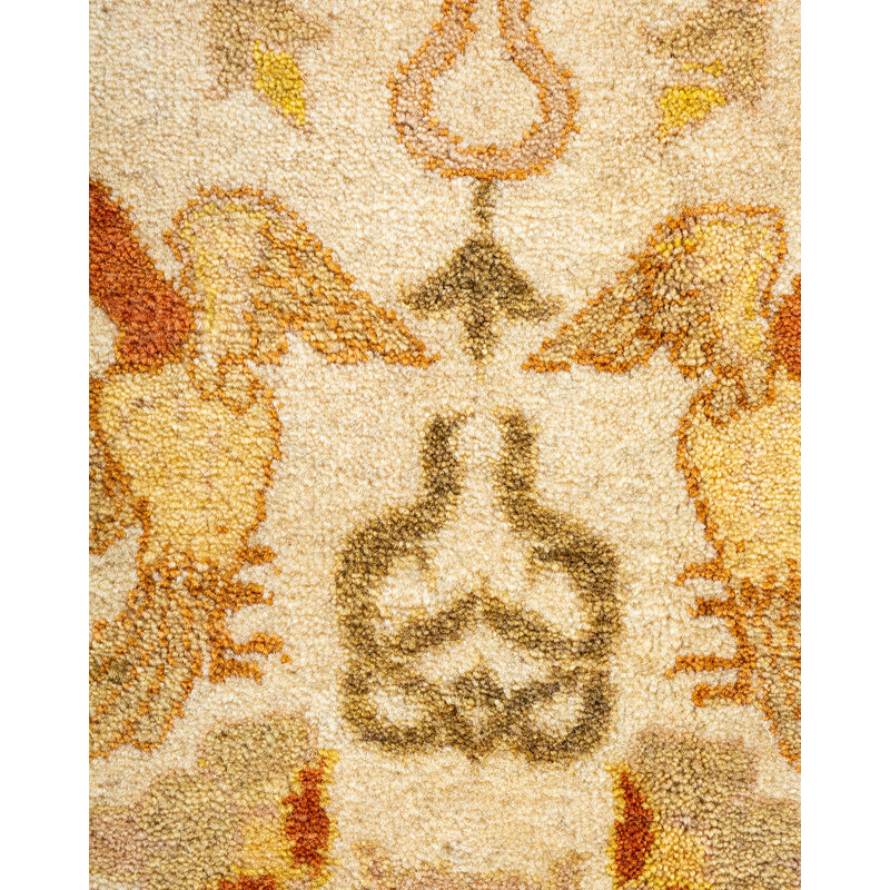 Classic One-of-a-Kind 9' 2" X 12' 4" Hand Knotted Area Rug