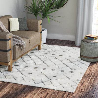Olga Shag Performance Geometric Rug
