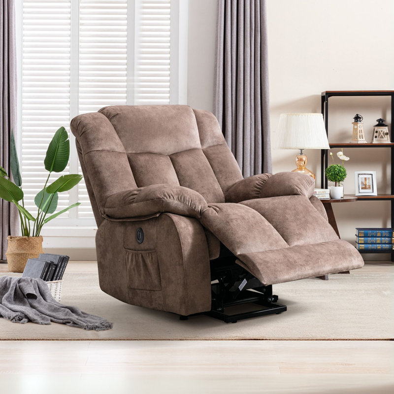 Siège de cinéma inclinable électrique 36,6 po, Chameau