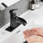 Single-Hole Single-handle Bathroom Faucet with Drain Assembly-97865328