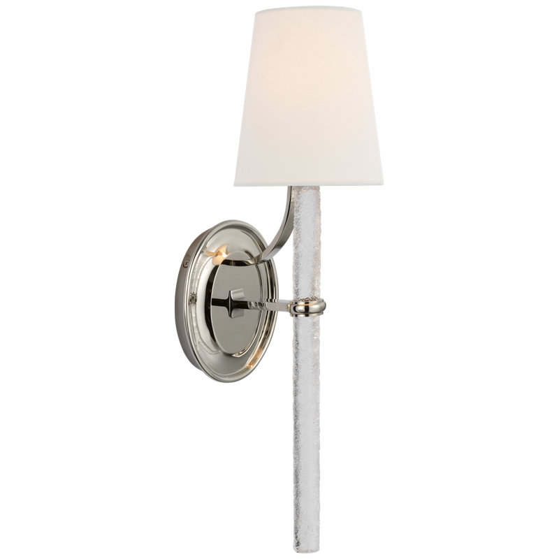 Marie Flanigan Abigail Large Sconce, Polished Nickel