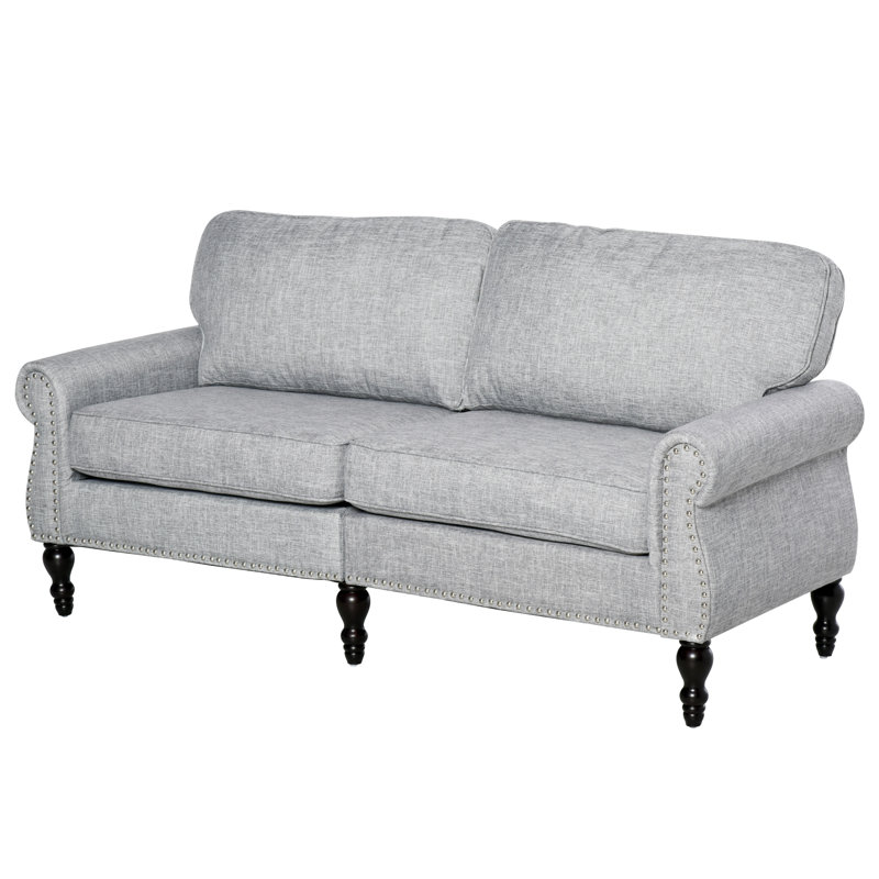 Canapé Chouinard, 100% polyester gris