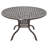 Round Outdoor Dining Table , 48 " W 48 " D