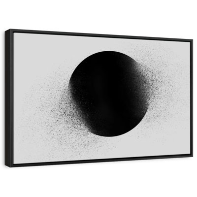 Abstract Geometric Circle Canvas Print