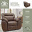 Fauteuil inclinable en similicuir Red Barrel Studio®-371046790
