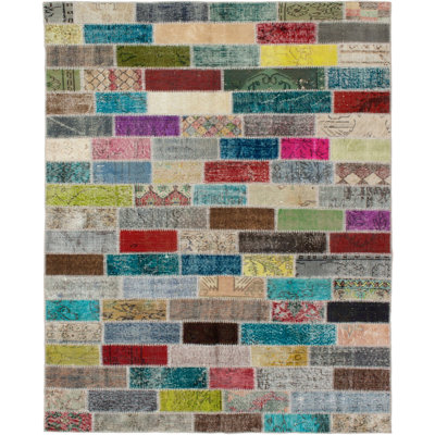 Bernis One-of-a-Kind 5'6" X 7'6" New Age Wool Area Rug in