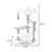 3 Tiers Cat Tree with Condons,Perch,Scratching Posts