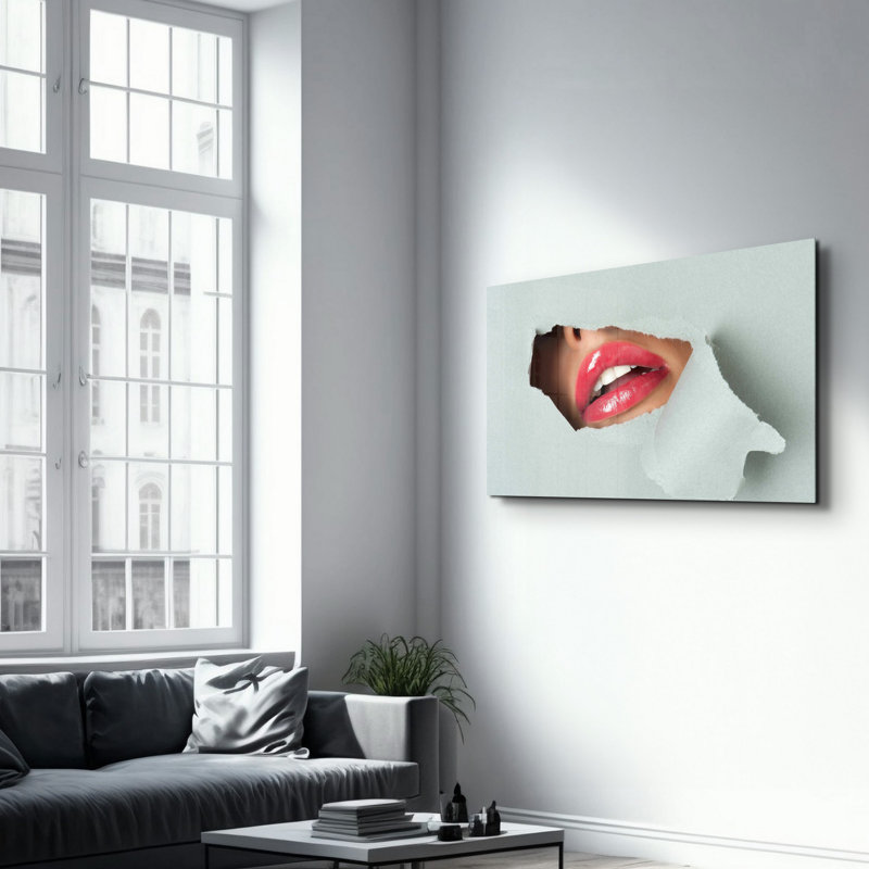 Elegant Tempered Glass Wall Art Painting, 13.8 x 21.7 inches | 100% Tempered Glass, Thickness: 0.16 inches | UV Printed for Vibrant Colors | Perfect for Home Decor, Living Room, & Office Spaces