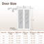 Portes pivotantes en bois manufacturé 1-Lite-100152569