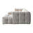 Iris Sand Boucle Double Chaise Sectional