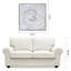 «Silver Swirl Textured Metallic» par Martin Edwards - cadre flottant, reproduction d'art sur toile
