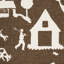 Farm Scene Fabric-24548242