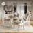 Azil 71.88 " Extendable Round and Oval with Solid Wood Base Dining Table