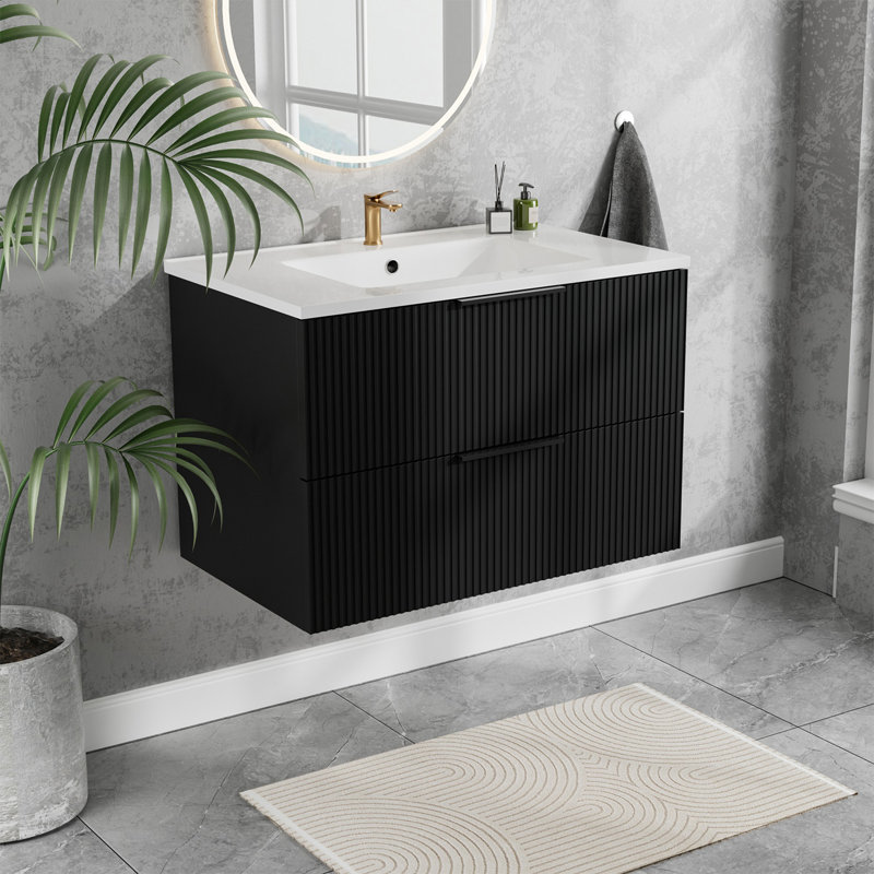 Meuble-lavabo 30 po avec lavabo en céramique