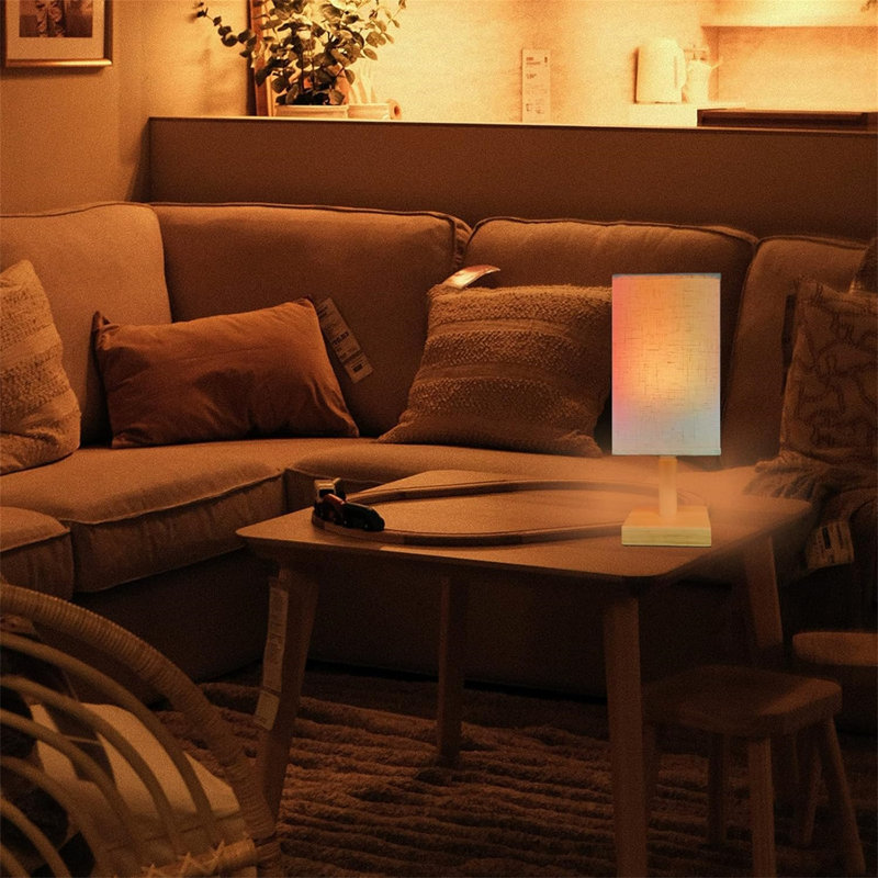 Wood Table Lamp