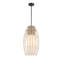 Luminaire suspendu cylindrique en forme de goutte à 1 lumière Athenis