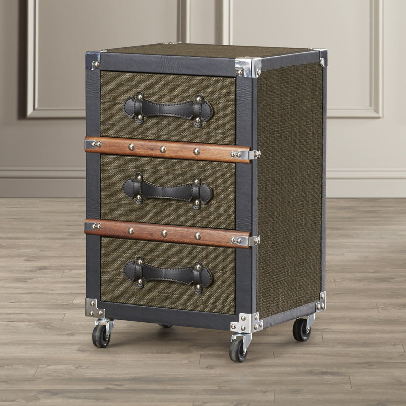 Commode décorative 3 tiroirs Rocker