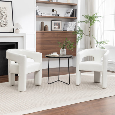Caleb Upholstered Faux Leather Dining Chairs