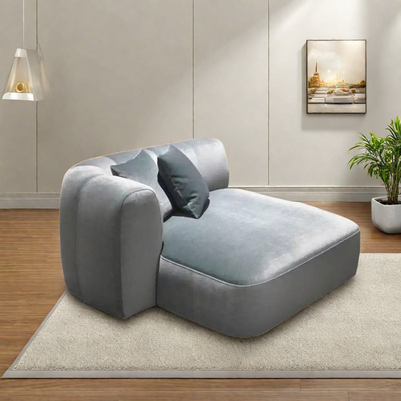 Chaise en pin confortable et élégante, Orienté à gauche (vu de face)