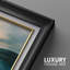 Œuvre encadrée de qualité supérieure - impression de paysage rétro pour décor de salon - 26 po x 36 po-116560014